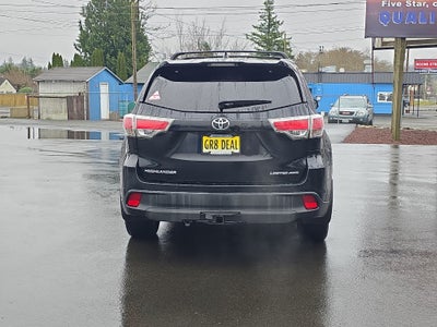 2015 Toyota Highlander Limited Platinum