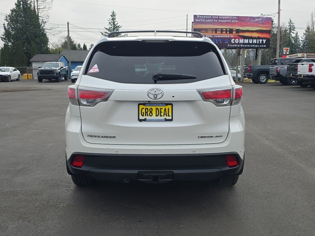 2014 Toyota Highlander Limited Platinum