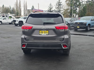 2018 Toyota Highlander Limited Platinum